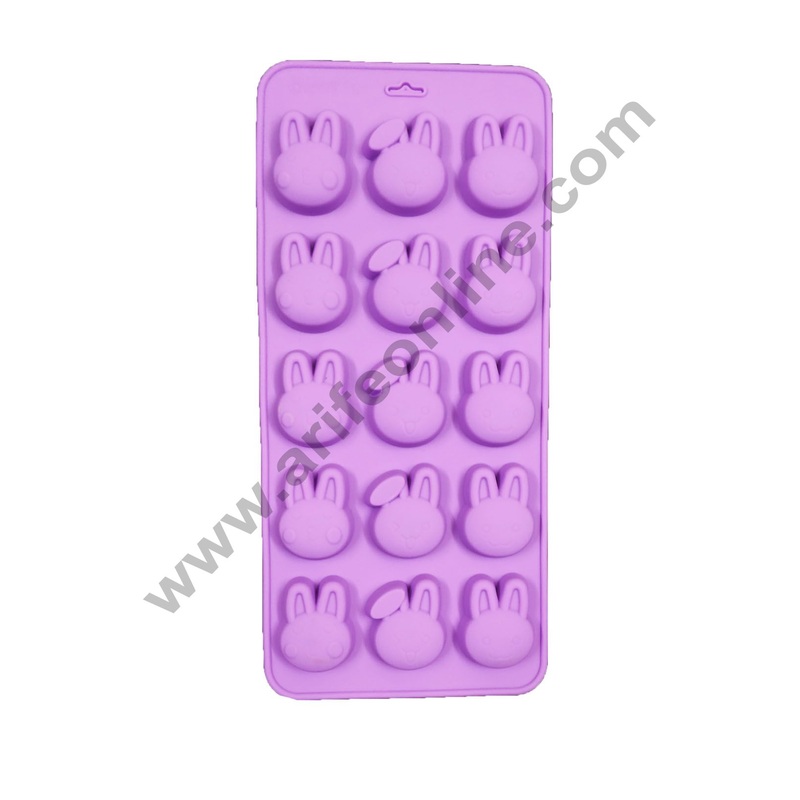 Cake Decor 15 Catoon Face Mold Shape Silicone Chocolate Mould