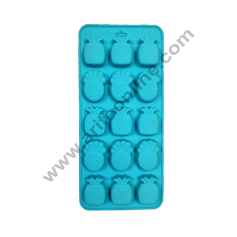 Cake Decor 15 Cavity Pineapple Shape Silicone Chocolate Mould