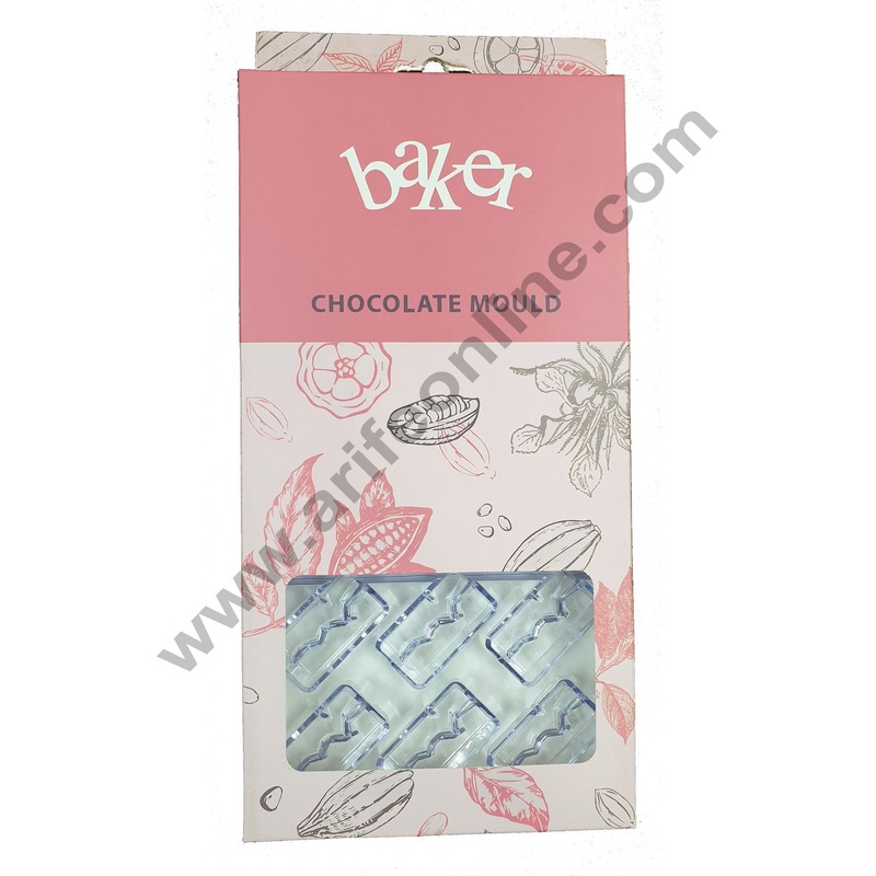Cake Decor 18 Cavity Polycarbonate Chocolate Mould SBPS-011