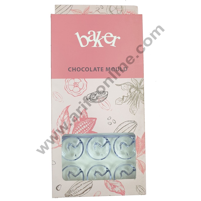 Cake Decor 18 Cavity Polycarbonate Chocolate Mould SBPS-014