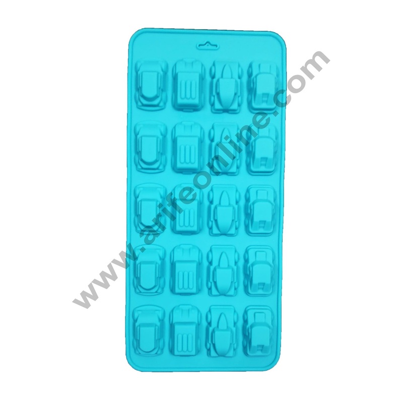 Cake Decor 20 Cavity Vintage Car Shape Silicone Chocolate Mould