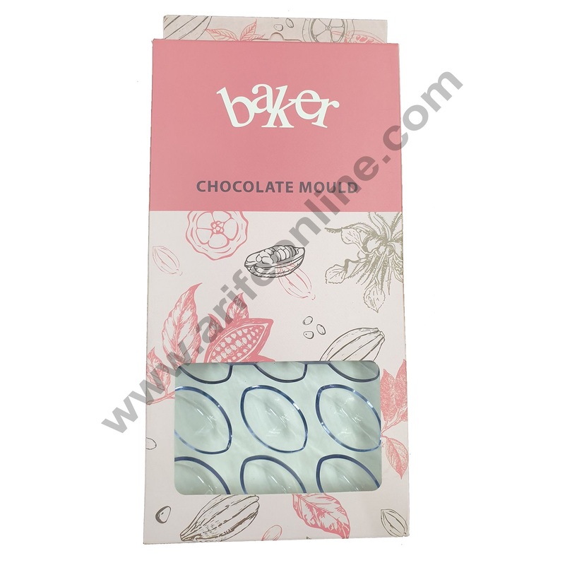Cake Decor 21 Cavity Polycarbonate Chocolate Mould SBPS-012