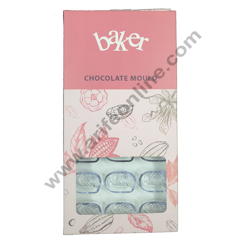 Cake Decor 21 Cavity Polycarbonate Chocolate Mould SBPS-015