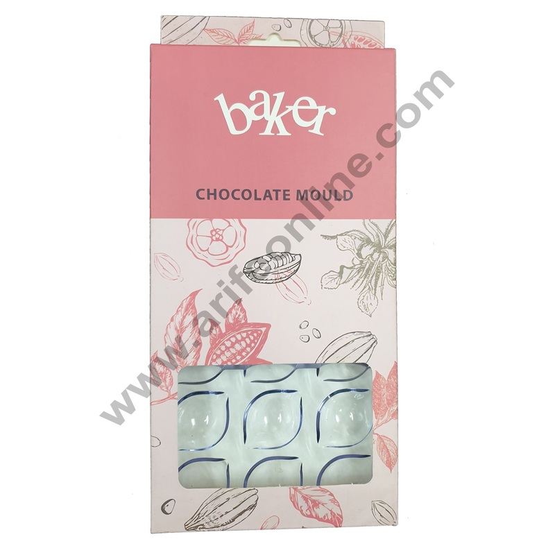 Cake Decor 21 Cavity Polycarbonate Chocolate Mould SBPS-019