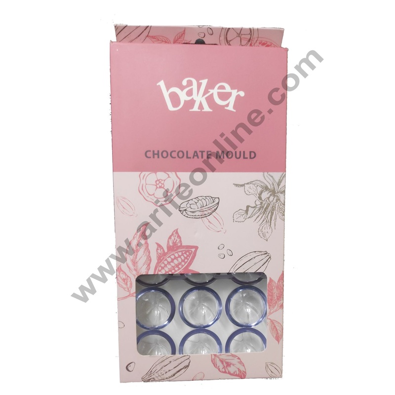Cake Decor 21 Cavity  Polycarbonate Chocolate Mould SBPS-024