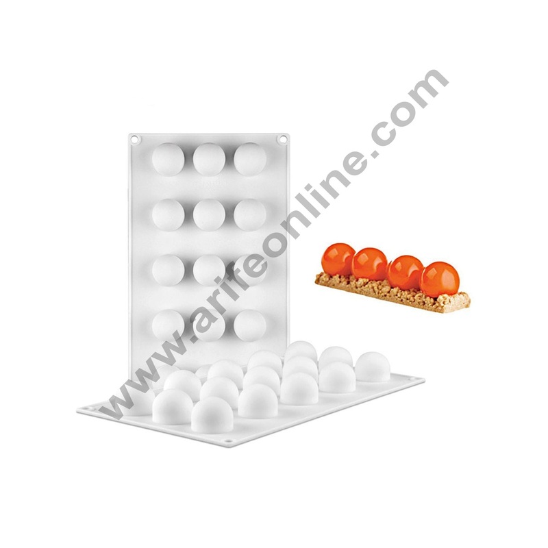 Cake Decor Silicon 15 Cavity Mini Truffles 20 Cake Mould Mousse Cake Mould Silicon Moulds SBSM-505-1