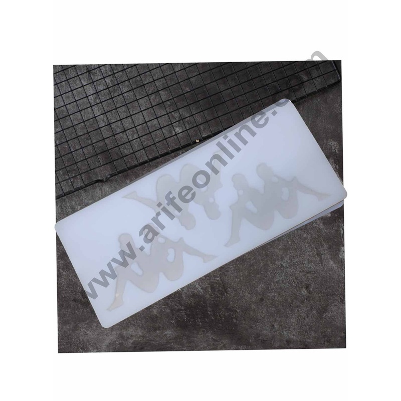 Cake Decor Silicon 3 in 1 Kappa Couple Shape Chocolate Garnishing Mould Cake Insert Decoration Mould