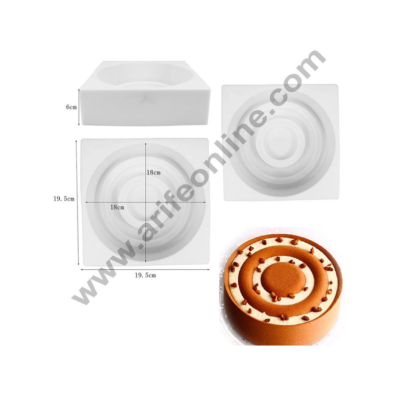 Cake Decor Silicon Round Cake Mould Mousse Cake Mould Silicon Moulds SBSM-303