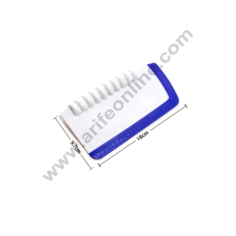 Cake Decor 1pcs Plastic Dough Cake Scraper Smoother Icing Fondant Cake Decorating Pastry Baking Tool