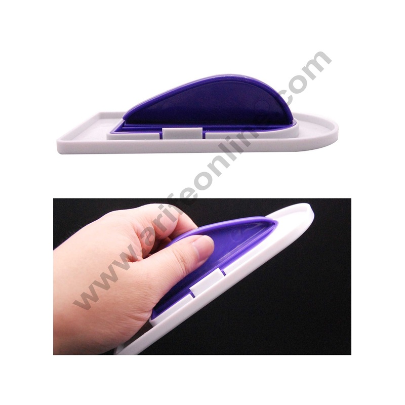 Cake Decor Easy Glide Plastic Cake Smoother Polisher Dual-Use Polisher Tool Surface Polishing Spatula Cake Tools Fondant Decor Baking Icing Pastry Mold