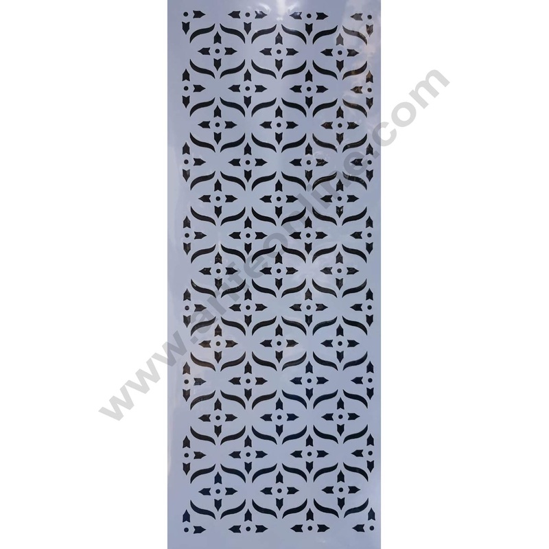 Cake Decor Wedding Cake Stencil, Cake Border Side Decoration Tool Garden Design SBST-010