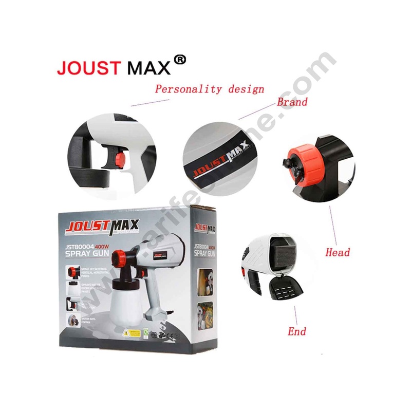 JOUST MAX JST80004/S 400W High-pressure Electric Spray Machine - Water, Sanitizer, Chemical Sprayer