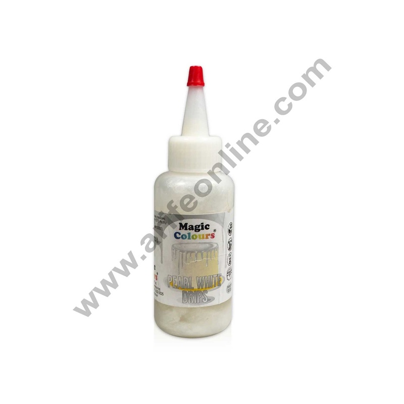 Magic Colours Pearl White Drips - 100g