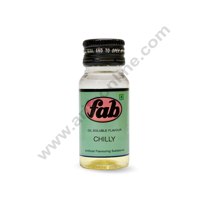 Fab Oil Soluble Flavours - Chilly (30 ML)