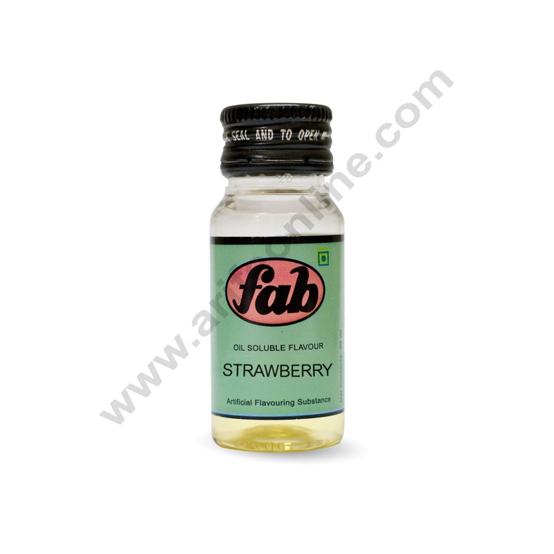 Fab Oil Soluble Flavours - Strawberry (30 ML)