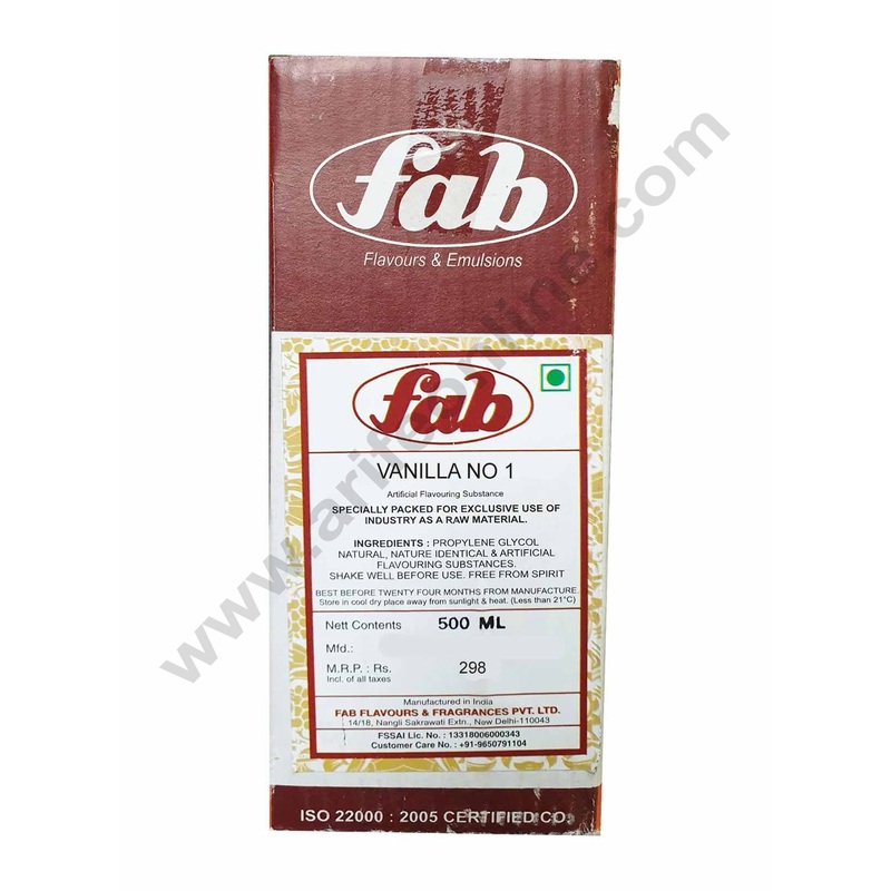 Fab Vanilla No 1 500 ML