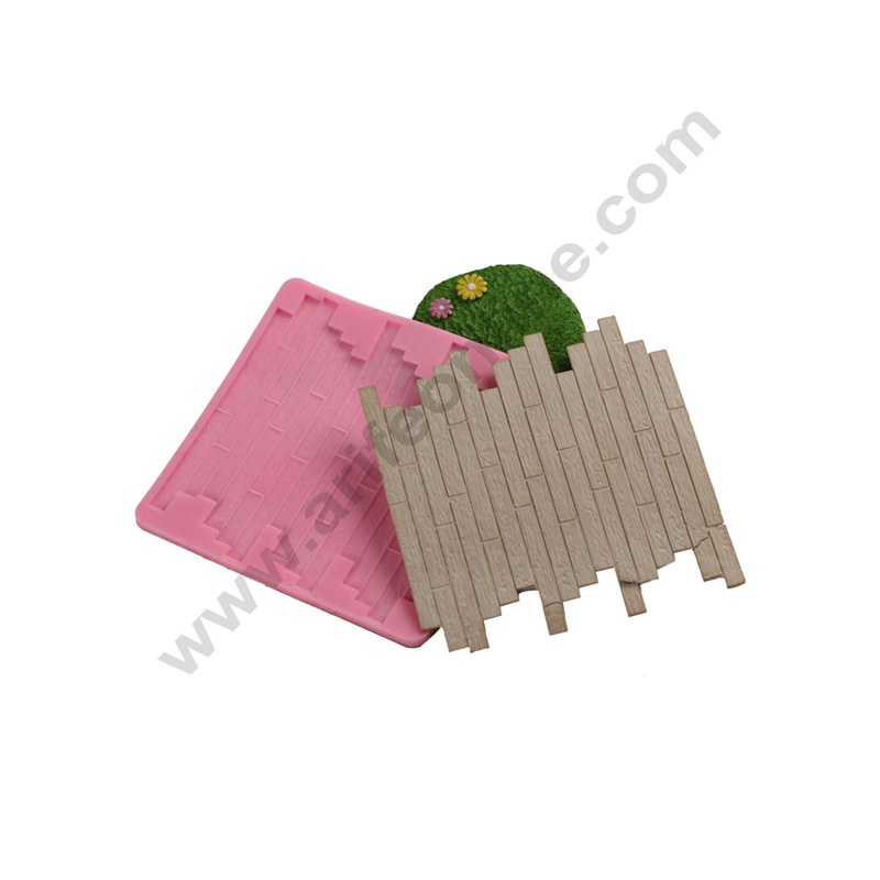 Cake Decor 1 Cavity Wall Bricks Texture Fondant Marzipan Mould