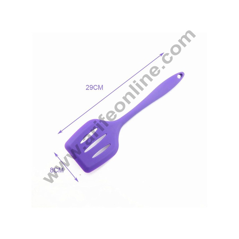 Cake Decor Full Silicone Spoon Nonstick Cookie Spatulas random color