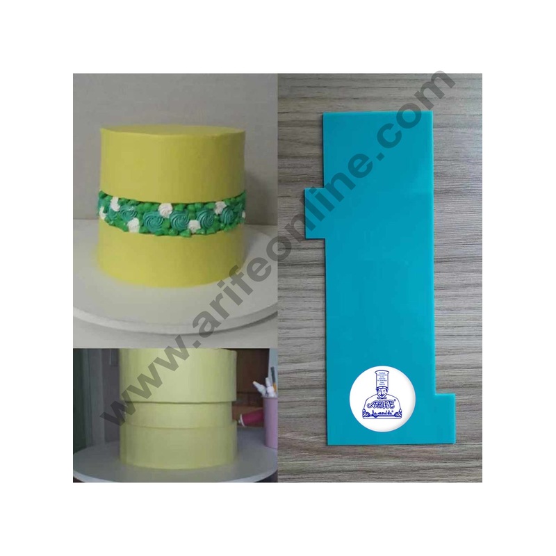 Cake Decor Plastic Icing Comb Scraper Smoother Icing Fondant Cake Decorating Tool (B-9953-10)