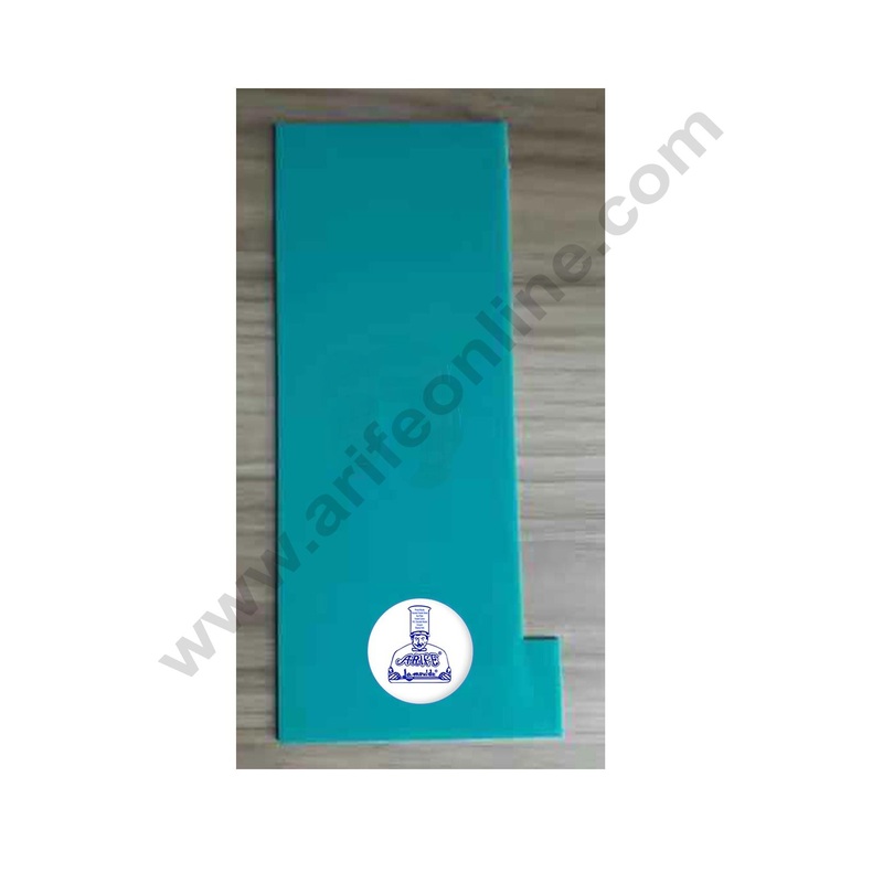 Cake Decor Plastic Icing Comb Scraper Smoother Icing Fondant Cake Decorating Tool (B-9953-12)