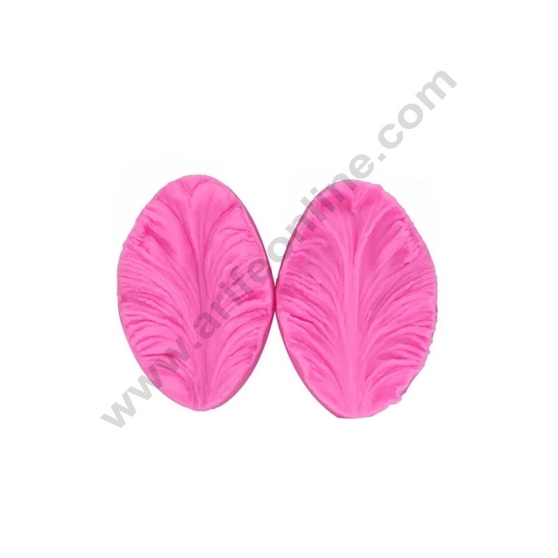 Cake Decor Silicone 2 Cavity Iris Flower Veiners Fondant Marzipan Mould