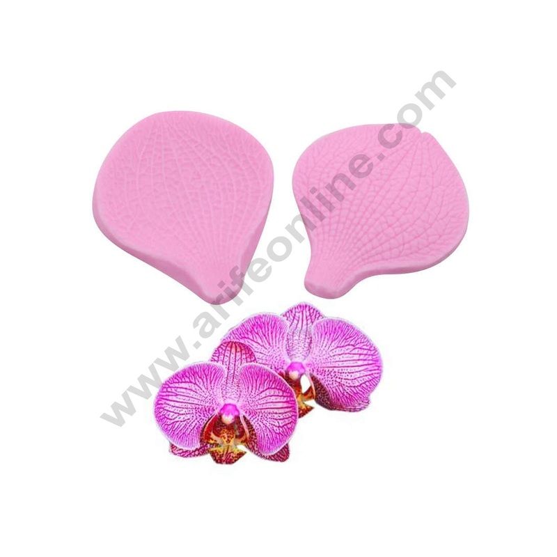 Cake Decor Silicone 2 Cavity Penoy Lily Rose Iris Flower Veiners Fondant Marzipan Mould