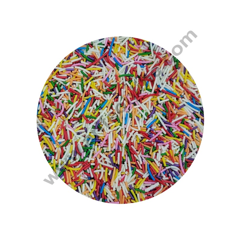 CAKE DECOR Sugar Candy - Multi Color Vermicelli Sprinkles and Candy
