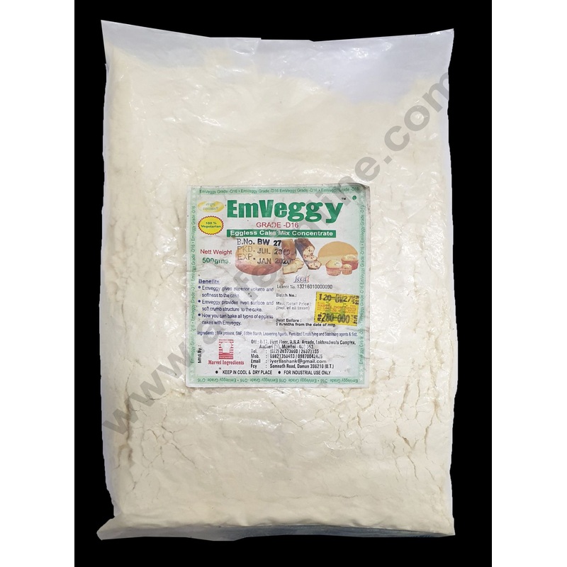 EmVeggy Eggless Cake Mix Concentrate 500 gms