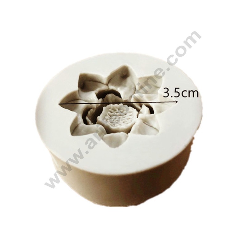 Cake Decor 1pcs 3D SunFlower Silicone  Fondant Mold