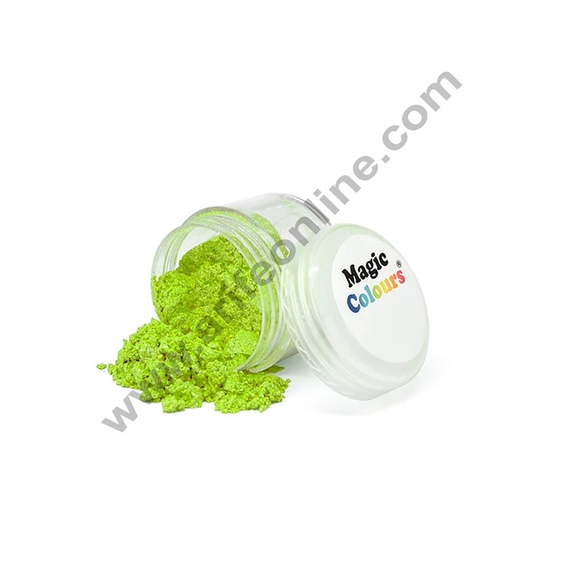 Magic Colours Edible Lustre Dust - Apple Lustre (8 ml)