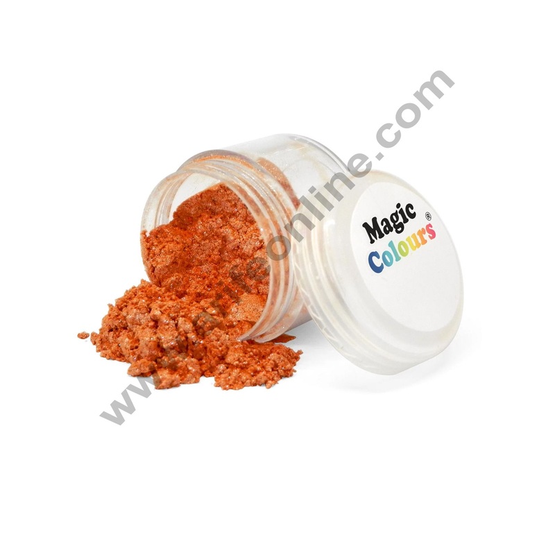 Magic Colours Edible Lustre Dust - Bronze Sheen (8 ml)