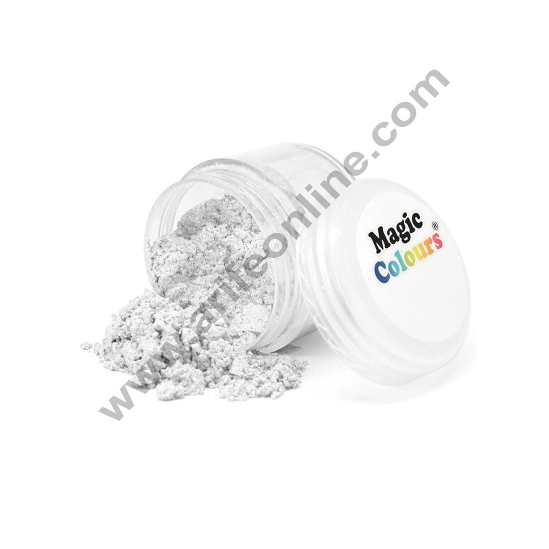 Magic Colours Edible Lustre Dust - Pearl Ivory (8 ml)