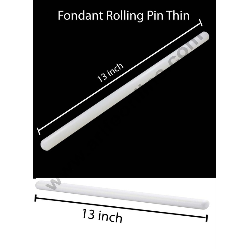 Cake Decor 1pc Fondant Rolling Pin Thin - Big(13inch)