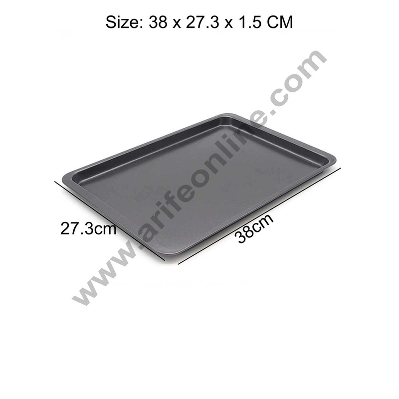 Cake Decor Non Stick Tray 38 cm x 27.3 cm x 1.5 cm