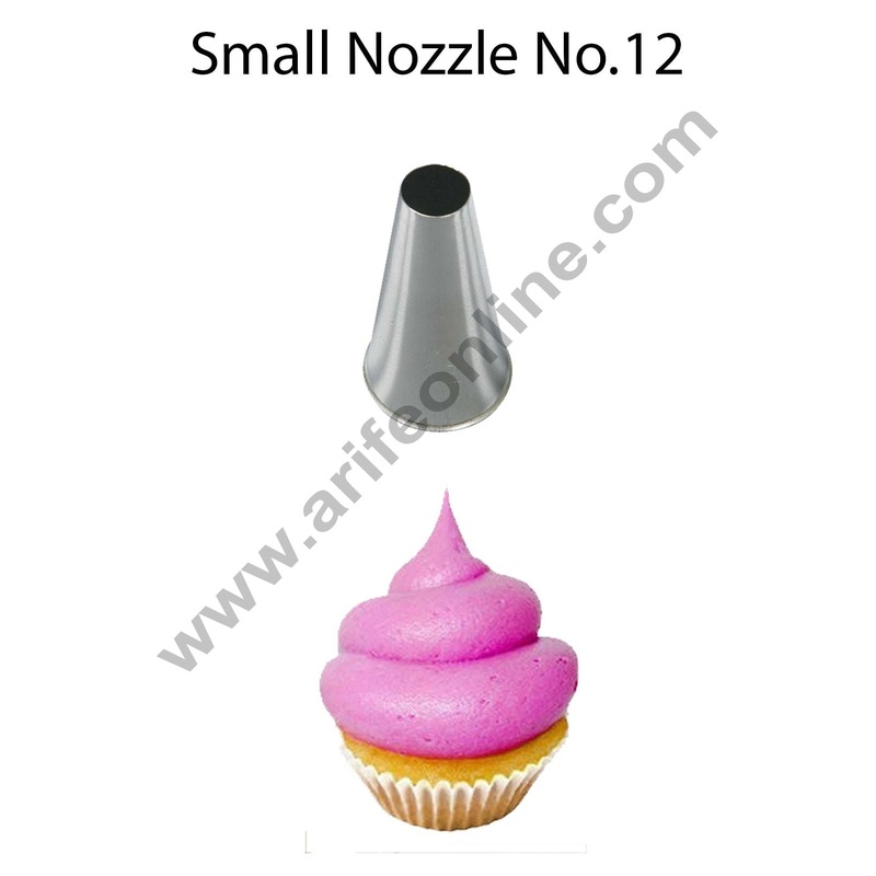 Cake Decor Small Nozzle - No. 12 Round Piping Nozzle