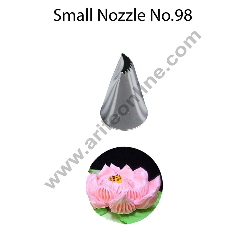 Cake Decor Small Nozzle - No. 98 Specialty Piping Nozzle