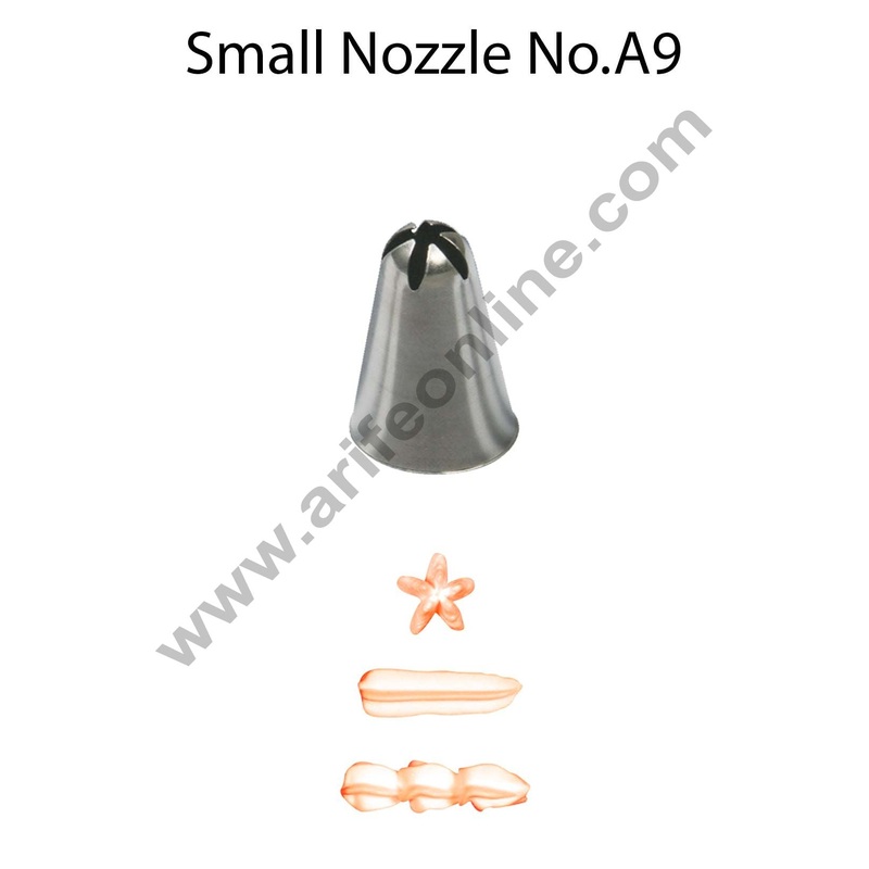 Cake Decor Small Nozzle - No. A9 Closed Star Piping Nozzle