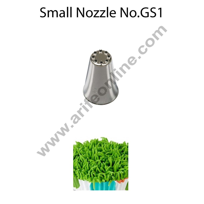 Cake Decor Small Nozzle - No. GS1 Small Grass Piping Nozzle