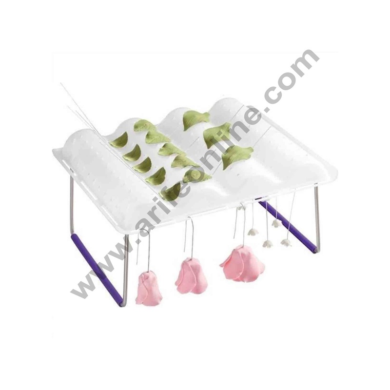 Cake Decor 1Pcs Flower Wave Drying Rack Flower Wave Fondant and Gum Paste Drying Rack