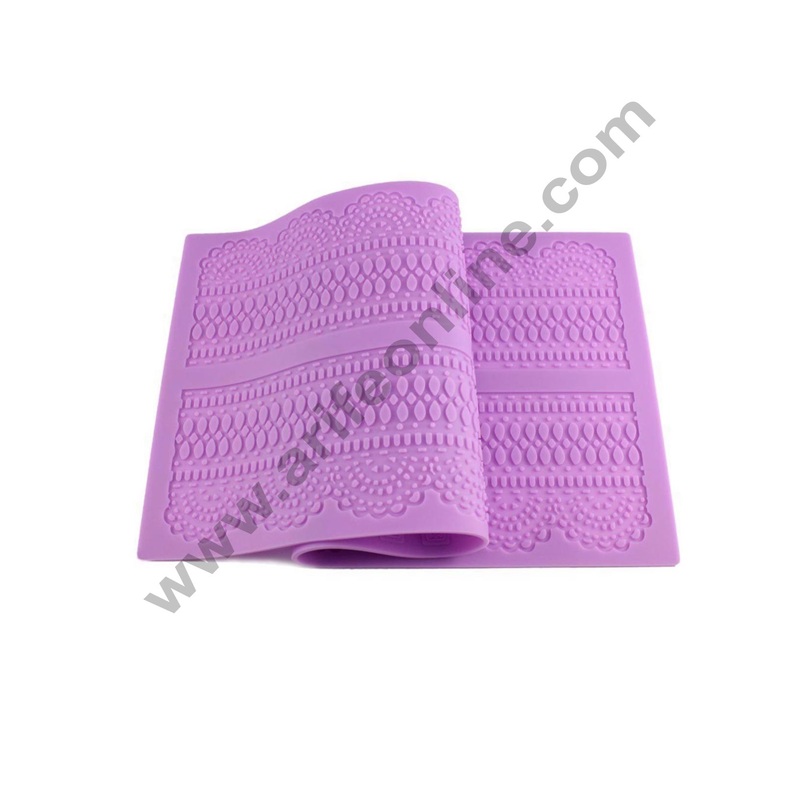 Cake Decor Silicone Mat Fondant Lace Mold Decorating Tools Cakes Molds Chocolate Mold Bakeware Dessert Decorators Flowers Decor