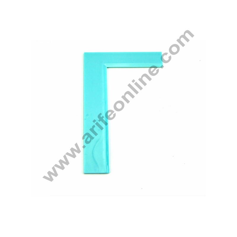 Cake Decor Smoother Polisher Cake Contour Scraper Plain L Shape Pastry Spatulas Pastry Icing Comb Set Baking Tools For Cakes For Baking