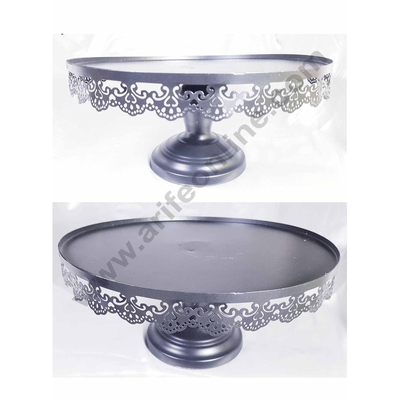 Cake Display Stand Black