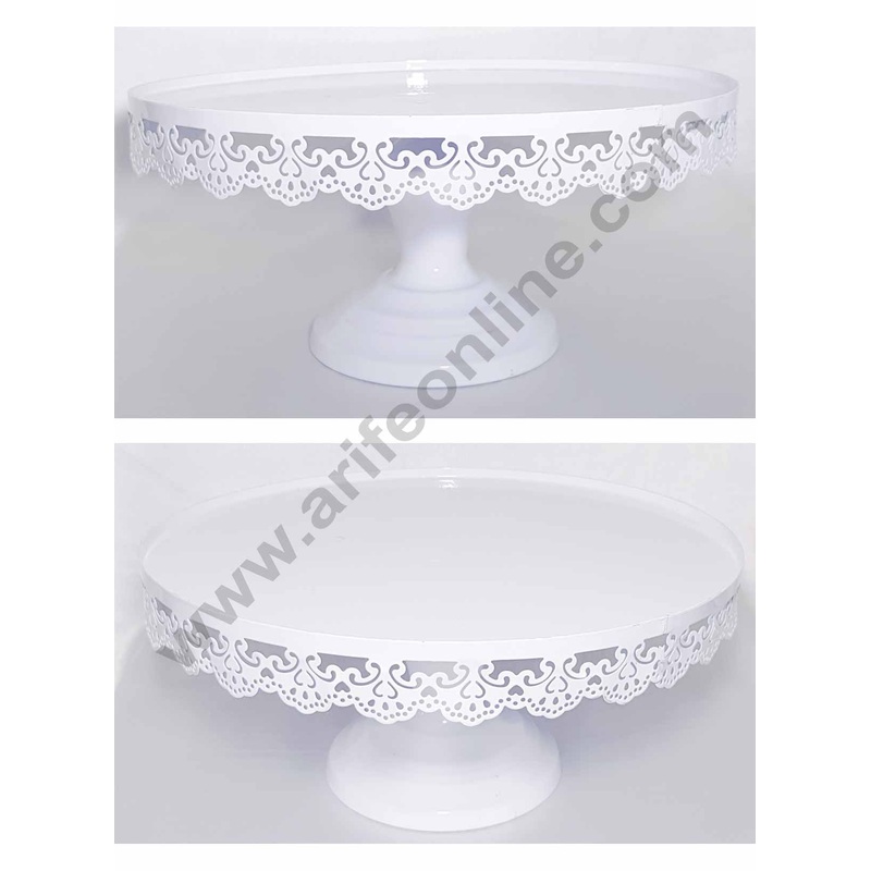 Cake Display Stand White