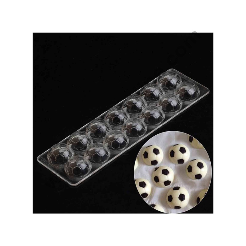 Cake Decor 14 Cavity Pan Ball Shape Chocolate Molds,Kitchen Baking Tools Mini Fondant Cake Candy Ball Chocolate Making Polycarbonate Moulds