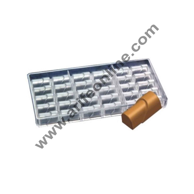 Cake Decor 24 Cavity Mailbox Shaped Polycarbonate Chocolate Mold, Kitchen Equipment Plastic bakeware Pastry Tools -in Baking & Pastry Tools