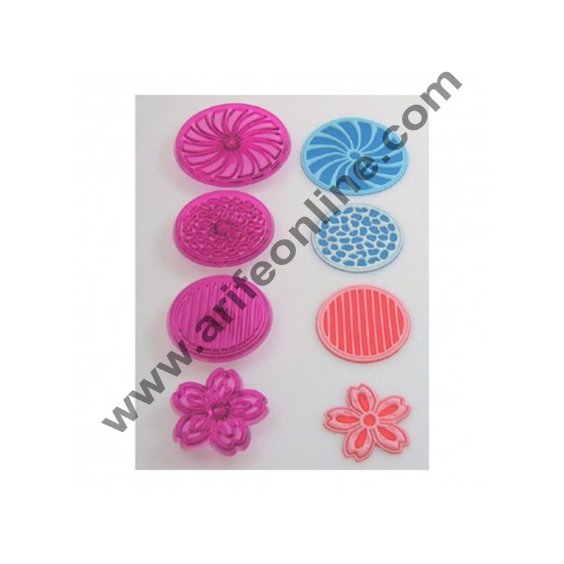 Cake Decor 3D Desinger Domes  Plunger Cutters
