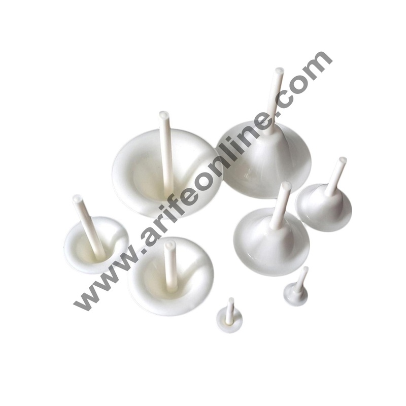 Cake Decor 8PCS/Lot Cake Decorating Nail Sets Sugarcraft Cake Artificial Flower Maker Modelling Tools Flower Cup Lily Nail Sets