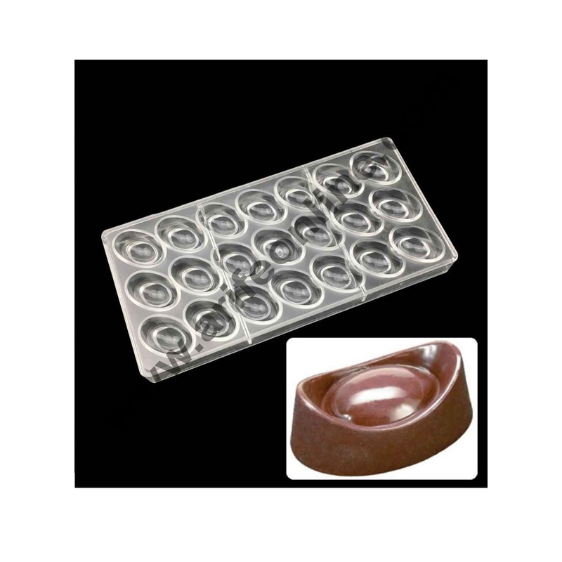 Cake Decor Acer Truncatum Shaped Candy Molds Polycarbonate Chocolate Mold Tray PC Pudding Mould Plastic