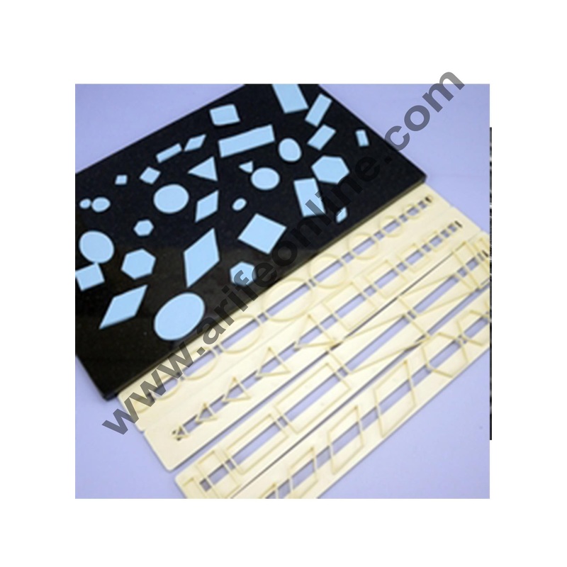 Cake Decor Essential Shapes Cutter (Tappet) Set