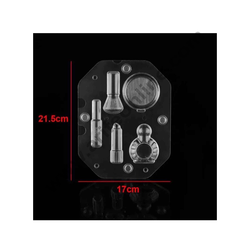 Cake Decor Polycarbonate 3D Make Up Kit Chocolate Mold Cake Decorating Chocolate Mould Tools